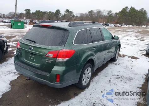 2010 Subaru Outback 2.5I Limited из США, поврежденный, VIN 4S4BRBKC5A3343545